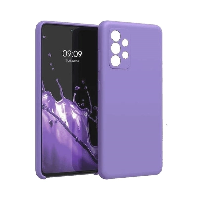 Θήκη Πλάτης Σιλικόνης Soft για OPPO RENO 12 - Χρώμα : Μωβ