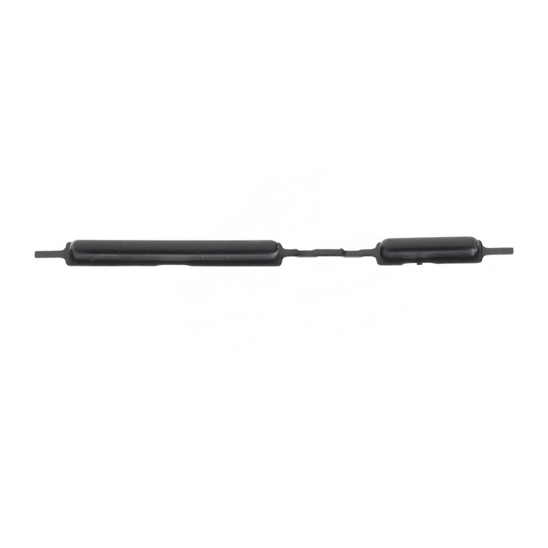 Εξωτερικά Κουμπιά / Outside Buttons για Samsung Galaxy A02s A025F - Χρώμα: Μαύρο