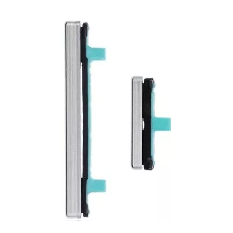 Εξωτερικά Κουμπιά / Outside Buttons για Samsung Galaxy S20 Plus G985F - Χρώμα: Ασημί