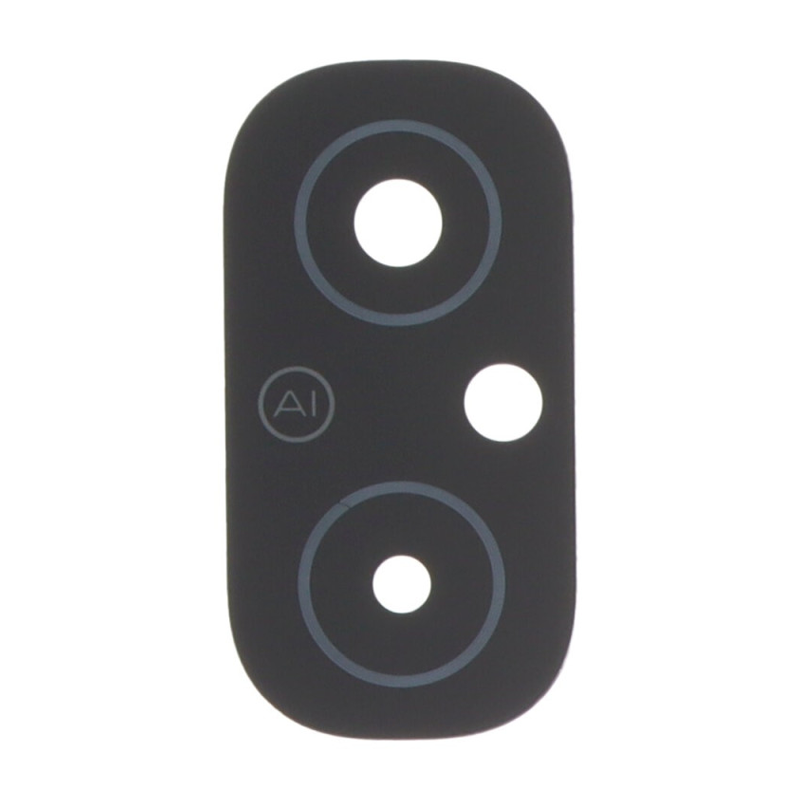 Τζαμάκι κάμερας (Camera Lens) για Xiaomi Redmi 12C - Χρώμα: Μαύρο