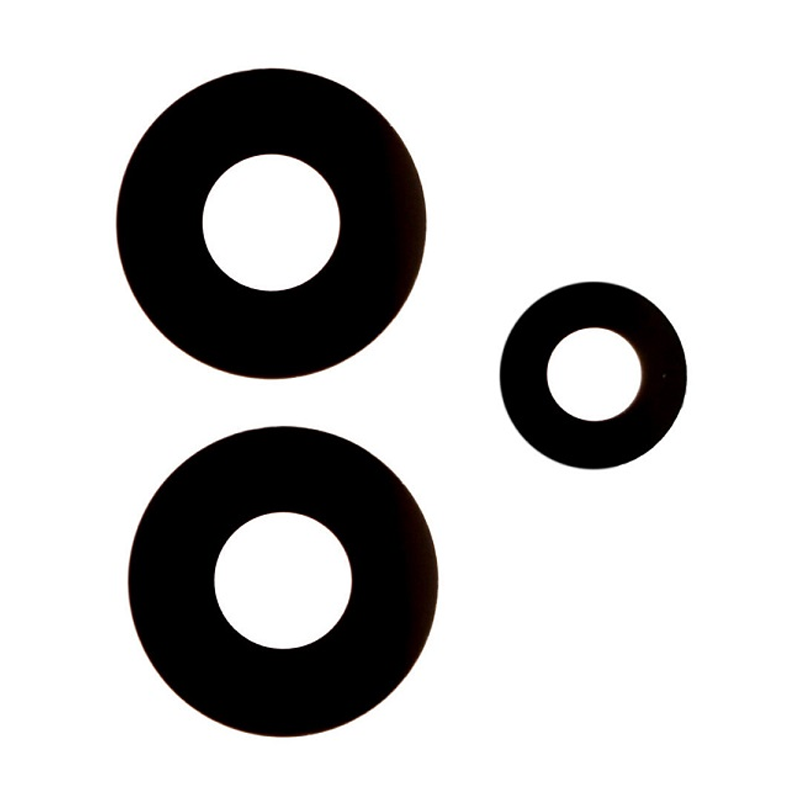 Τζαμάκι κάμερας (Camera Lens) για Xiaomi POCO F5 - Χρώμα: Μαύρο