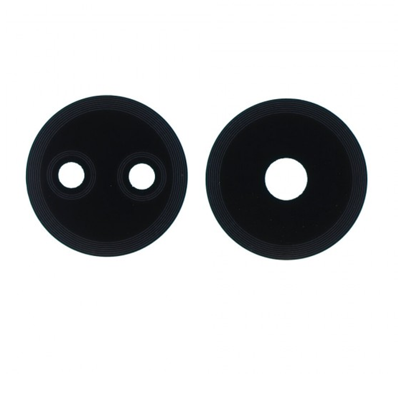 Τζαμάκι κάμερας (Camera Lens) για Xiaomi Redmi 13C - Χρώμα: Μαύρο