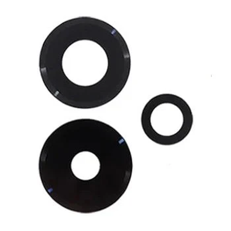 Τζαμάκι κάμερας (Camera Lens) για Xiaomi POCO M6 Pro - Χρώμα: Μαύρο