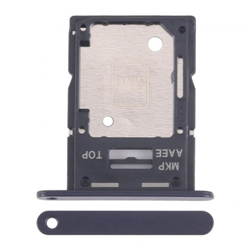 Υποδοχή κάρτας SIM Tray για Samsung Galaxy A15 A155F - Χρώμα: Μαύρο