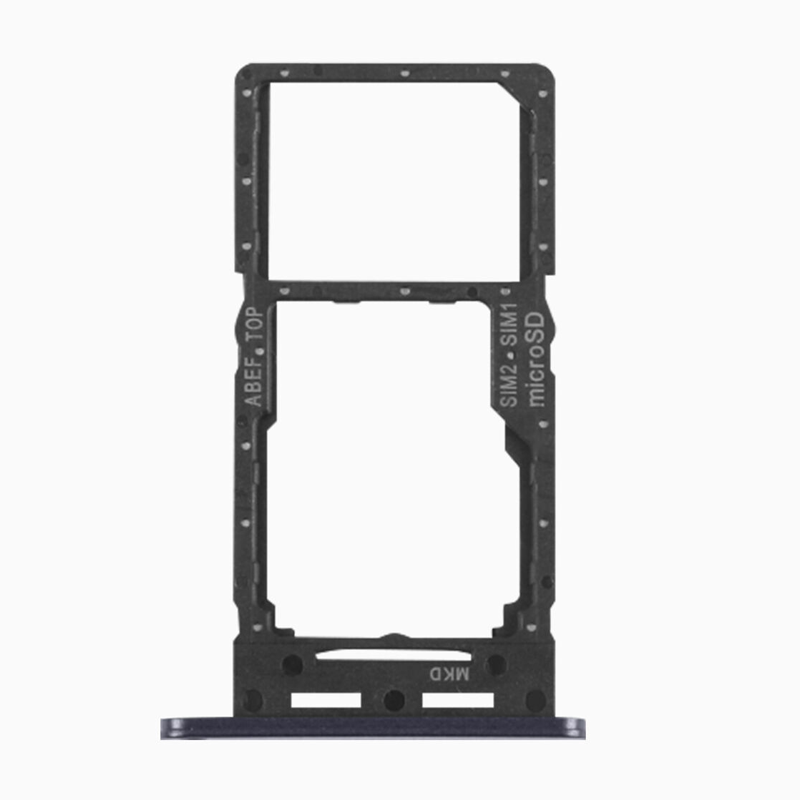 Υποδοχή κάρτας SIM Tray για Samsung Galaxy A25 5G A256E - Χρώμα: Μαύρο