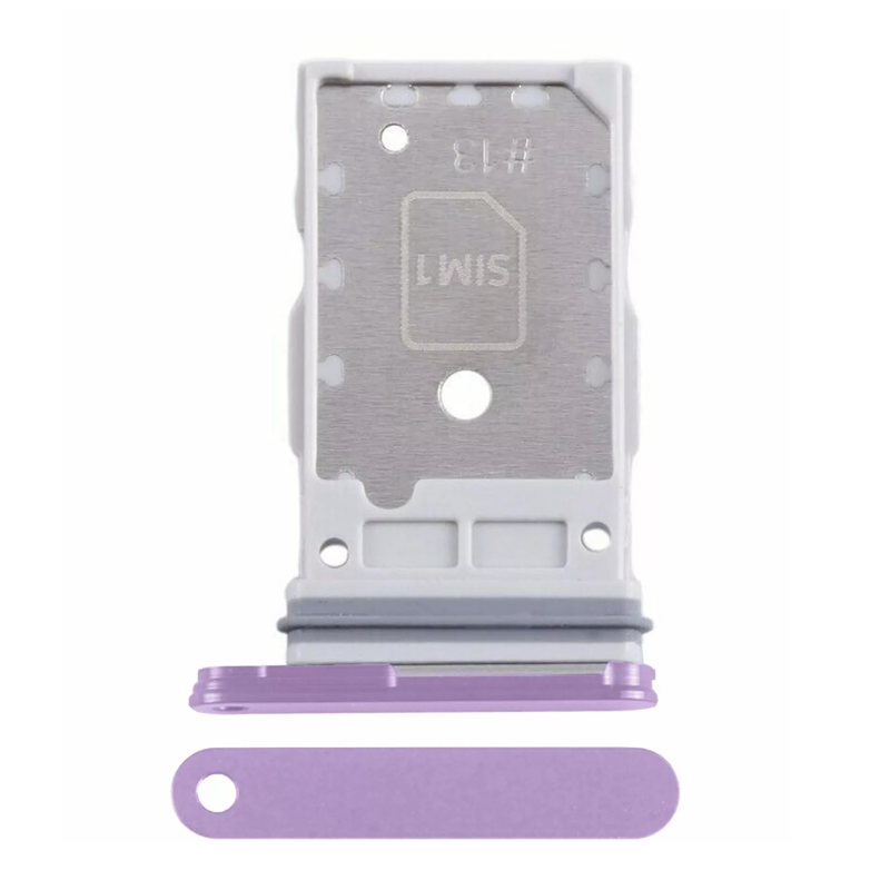 Υποδοχή κάρτας SIM Tray για Samsung Galaxy S24 Ultra G988 - Χρώμα: Μωβ