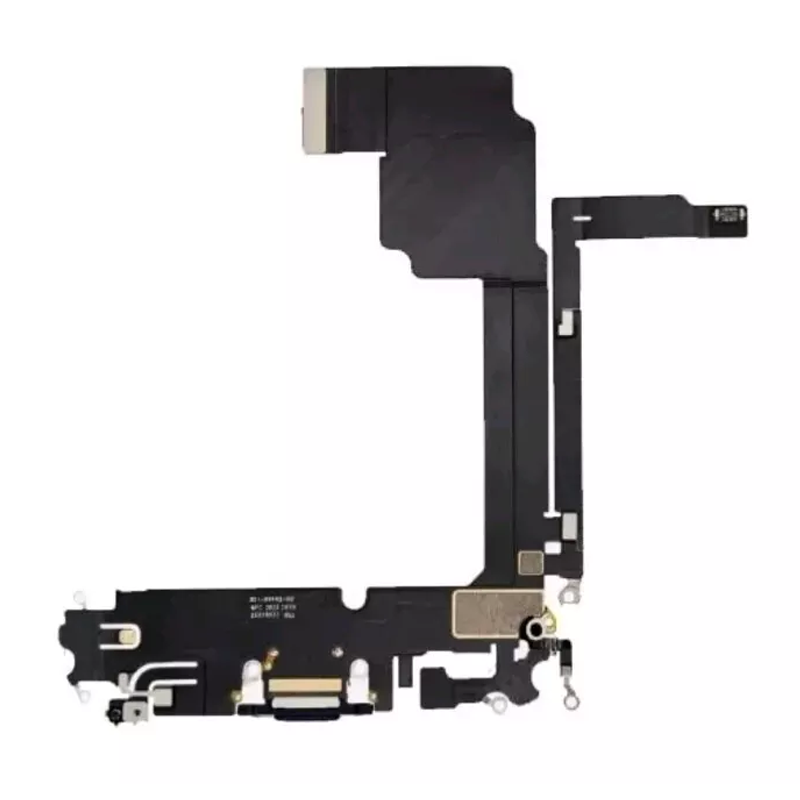 Καλωδιοταινία Φόρτισης / Charging Flex για iPhone 15 Pro Max - Χρώμα: Μαύρο