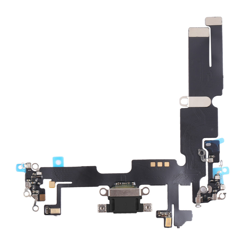 Καλωδιοταινία Φόρτισης / Charging Flex για iPhone 14 Plus - Χρώμα: Μαύρο