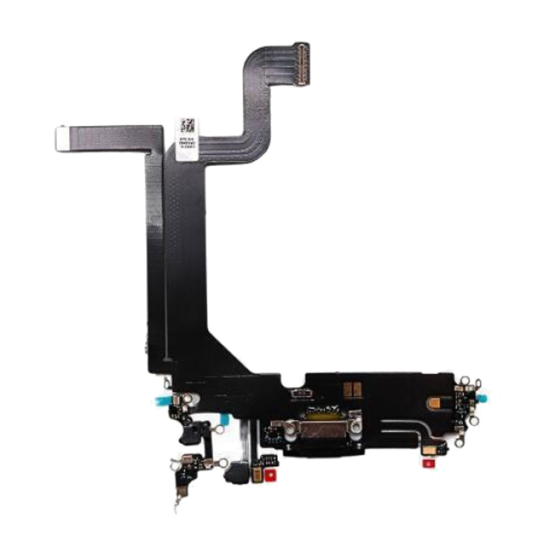 Καλωδιοταινία Φόρτισης / Charging Flex για iPhone 14 Pro Max - Χρώμα: Μαύρο
