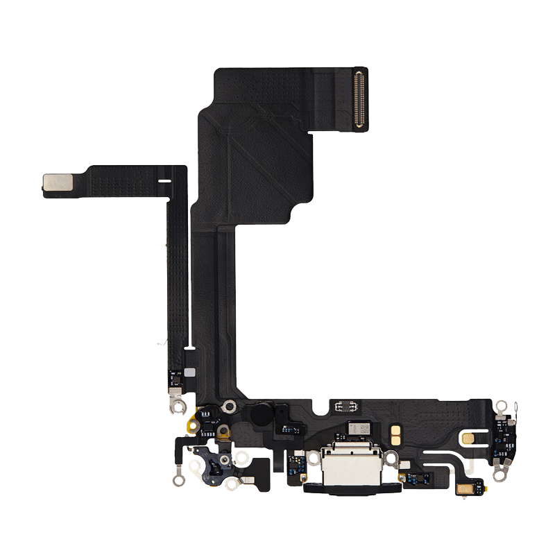 Καλωδιοταινία Φόρτισης / Charging Flex για iPhone 15 Pro - Χρώμα: Μαύρο