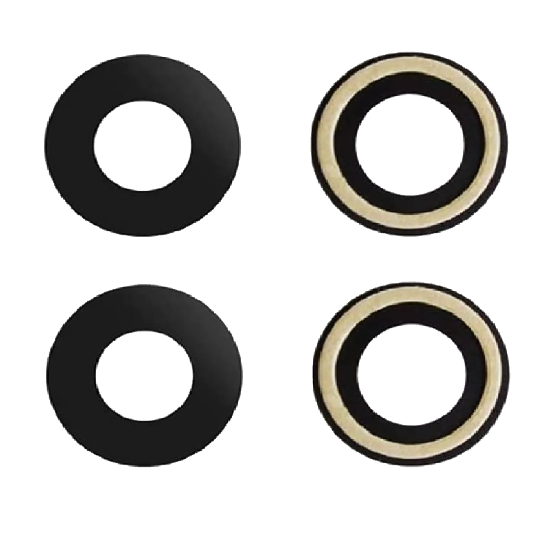 Σετ Τζαμάκι κάμερας (camera lens) για Samsung Galaxy Z Flip 5 - Χρώμα: Μαύρο