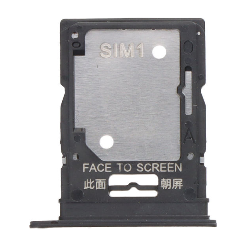 Υποδοχή κάρτας SIM Tray για Xiaomi Redmi Note 12 Pro 5G - Χρώμα: Μαύρο