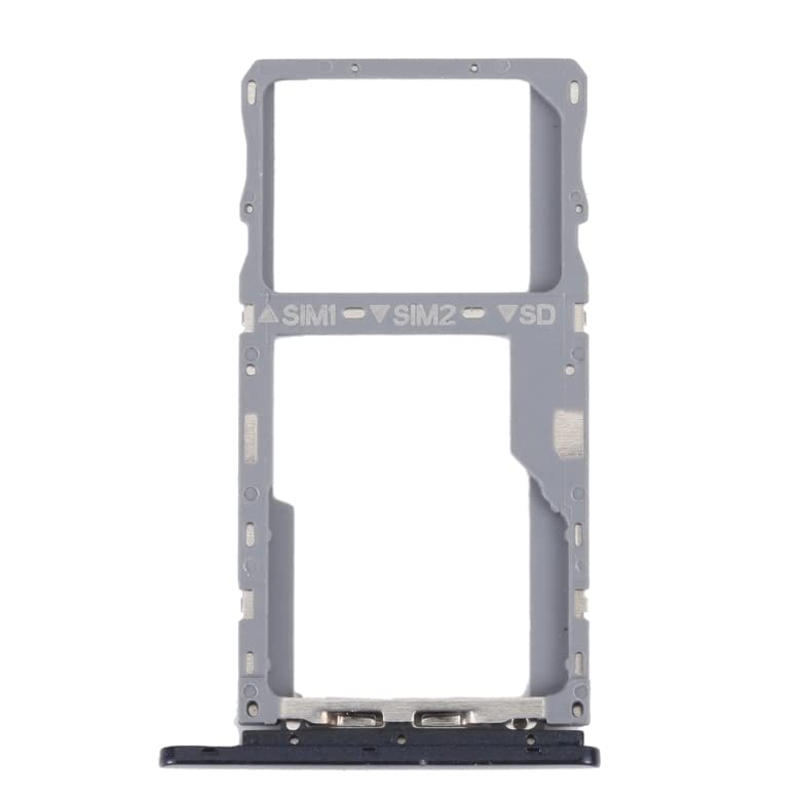 Υποδοχή κάρτας / SIM Tray για TCL 10 SE T766H - Χρώμα: Μαύρο