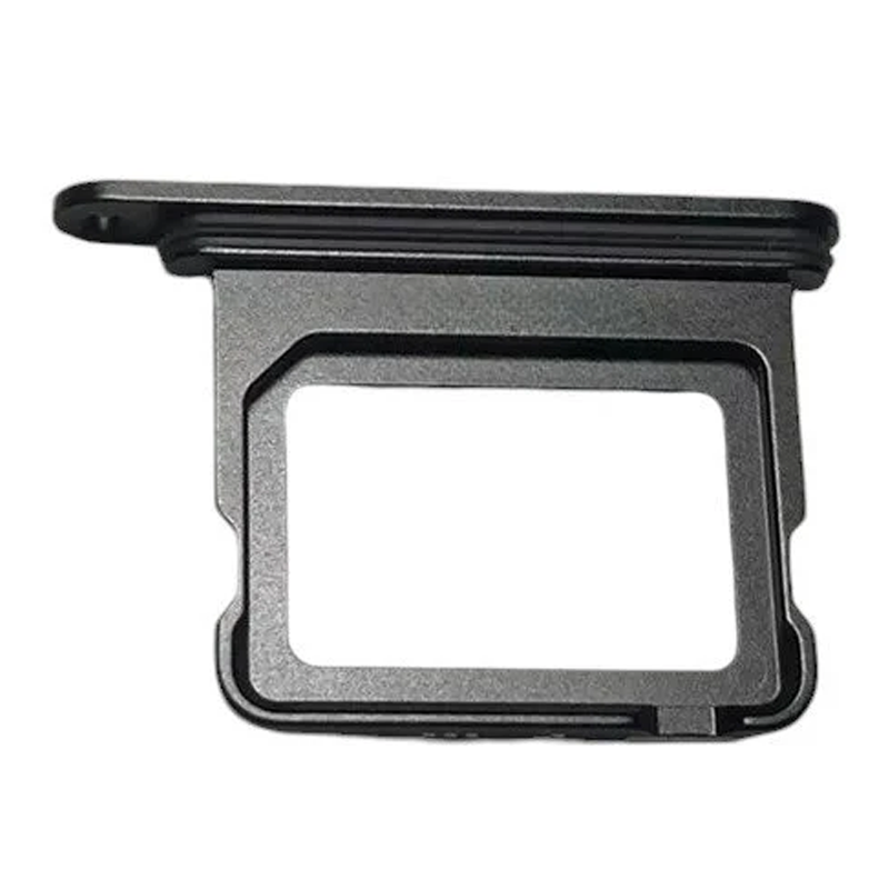 Υποδοχή κάρτας SIM Tray για iPhone 16 / 16 Plus - Χρώμα: Μαύρο