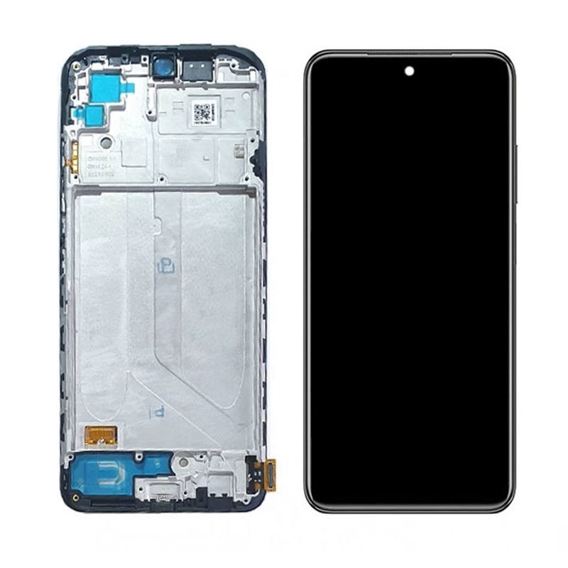 Incell Οθόνη LCD με Μηχανισμό Αφής και Πλαίσιο για Xiaomi Redmi Note 10S - Χρώμα: Μαύρο