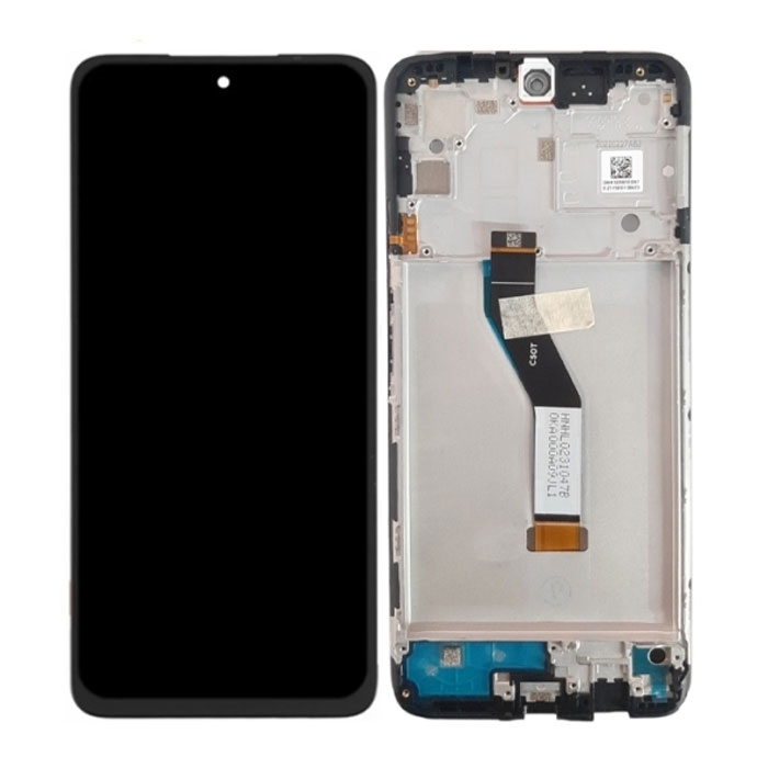 TFT Οθόνη LCD με Μηχανισμό Αφής και Πλαίσιο για Xiaomi Redmi Note 11S 5G - Χρώμα: Μαύρο