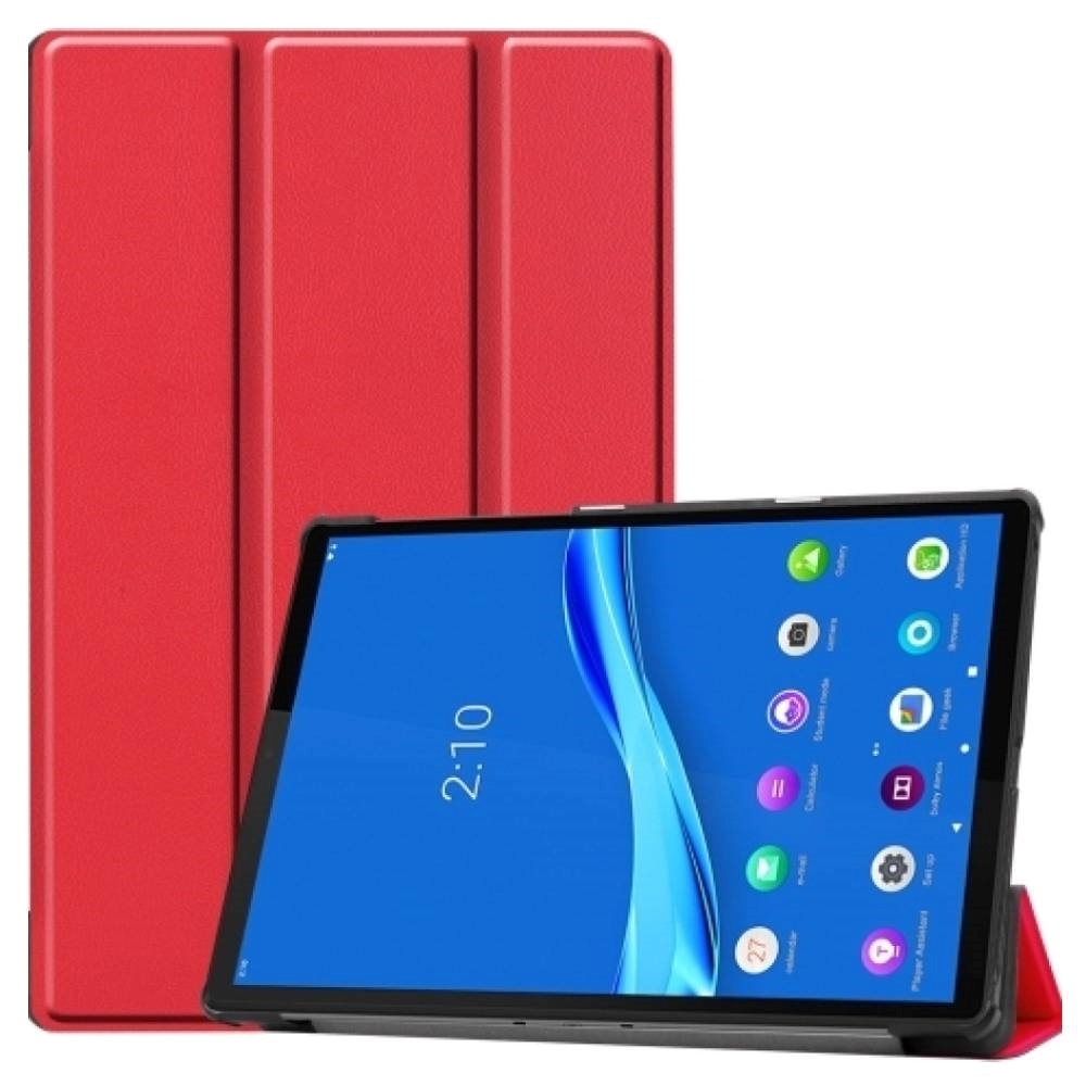 Θήκη Slim Smart Tri-Fold Cover New Design HQ για Xiaomi Redmi Pad SE 11" Inches - Χρώμα: Κόκκινο