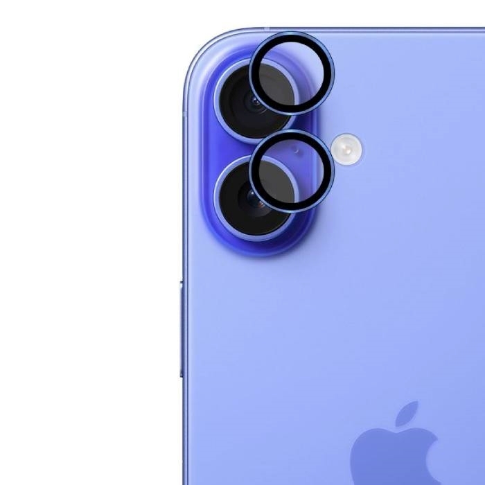 Tζαμάκι Προστασίας Πίσω Κάμερας Camera Glass για Apple iPhone 16 / 16 Plus - Χρώμα: Μπλε