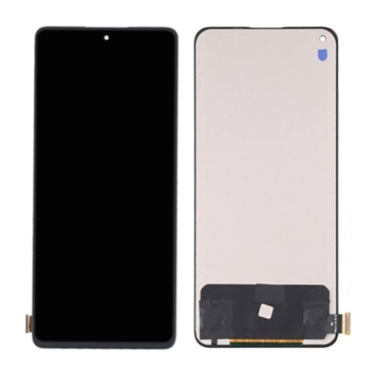 OEM Οθόνη LCD ( NO fingerprint ) με Μηχανισμό Αφής για Realme GT NEO 3T 5G - Χρώμα: Μαύρο