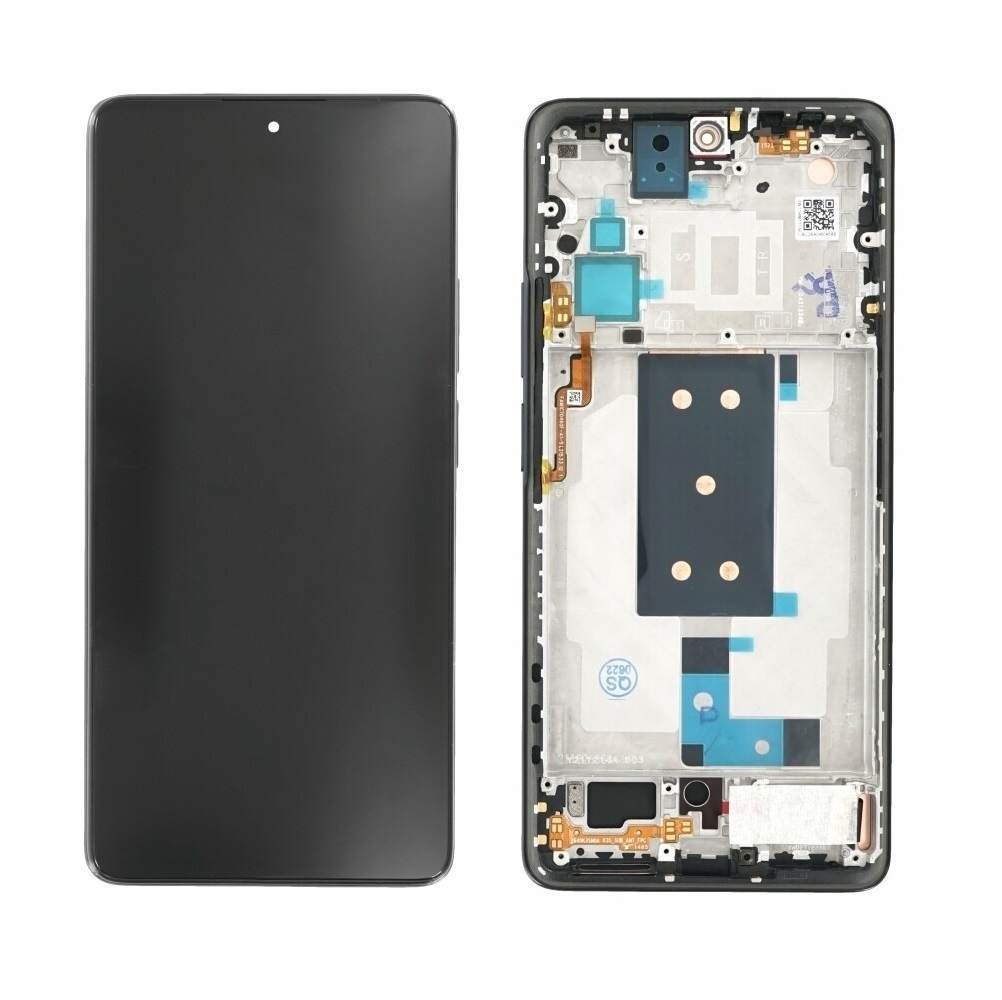 Οθόνη LCD με Μηχανισμό Αφής και Πλαίσιο για Xiaomi Redmi A1/A1+ 4G 2022 - Χρώμα: Μαύρο