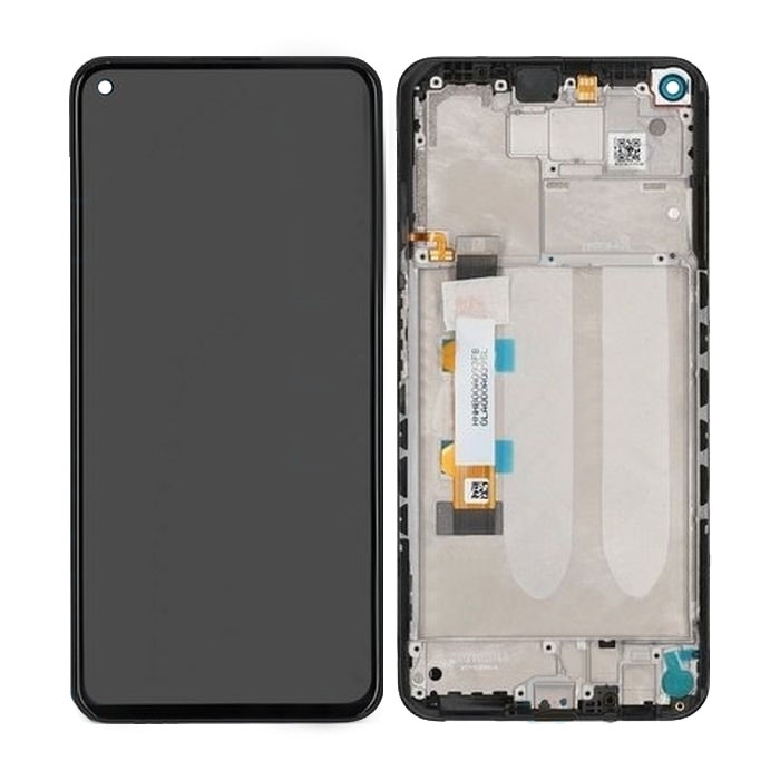 Incell Οθόνη LCD με Μηχανισμό Αφής και Πλαίσιο για Xiaomi Redmi Note 9T - Χρώμα: Μαύρο