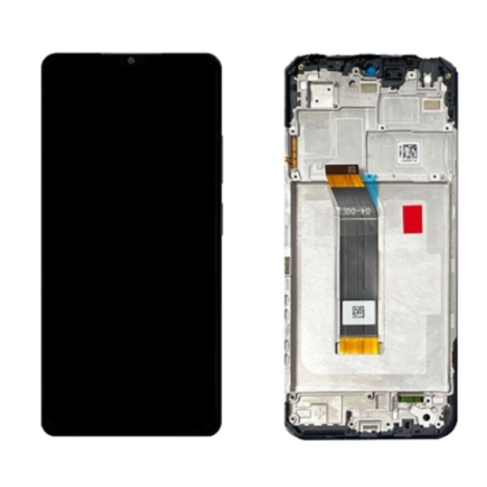 Incell Οθόνη LCD με Μηχανισμό Αφής και Πλαίσιο για Xiaomi Poco M4 5G (2022) - Χρώμα: Μαύρο