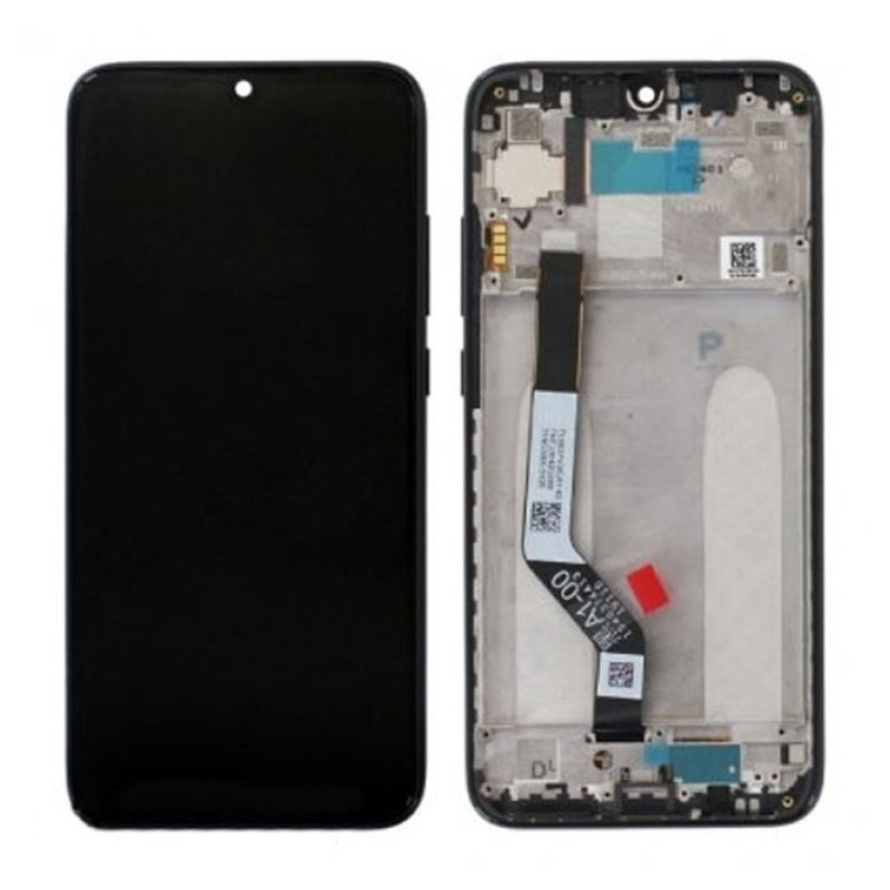 OEM Οθόνη LCD με Μηχανισμό Αφής και Πλάισιο για Xiaomi REDMI NOTE 7 / 7 Pro - Χρώμα: Μαύρο