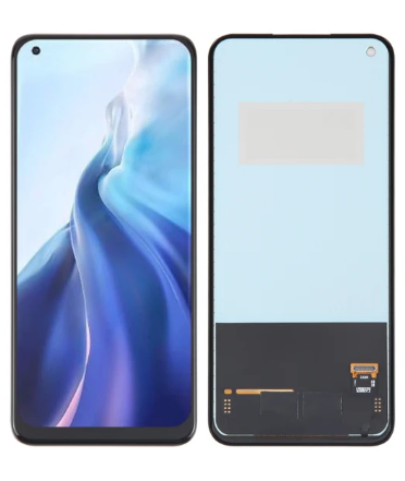 Οθόνη LCD με Μηχανισμό Αφής για Xiaomi Mi 11 - Χρώμα: Μαύρο