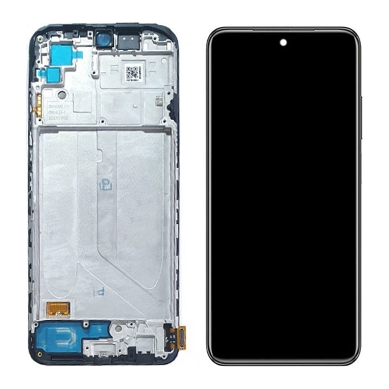 OEM Οθόνη LCD με Μηχανισμό Αφής και Πλαίσιο για Xiaomi POCO M5S - Χρώμα: Μαύρο