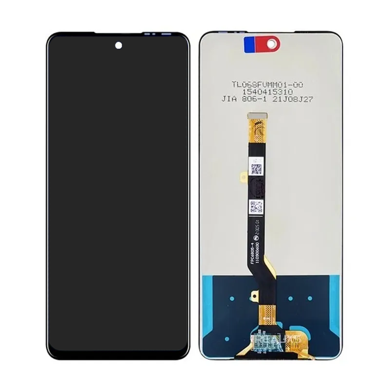 Οθόνη LCD με Μηχανισμό Αφής για infinix Hot 20 - Χρώμα: Μαύρο