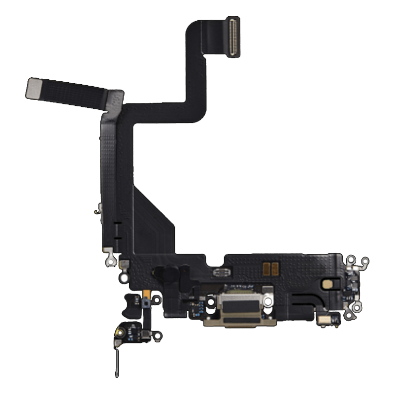 Καλωδιοταινία Φόρτισης / Charging Flex για iPhone 14 Pro - Χρώμα: Μαύρο