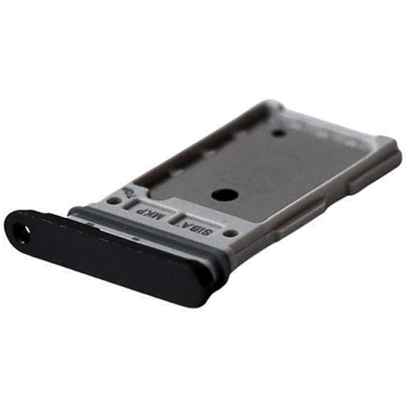 Υποδοχή κάρτας Dual SIM Tray και SD για Samsung Galaxy S24 S921B - Χρώμα: Μαύρο