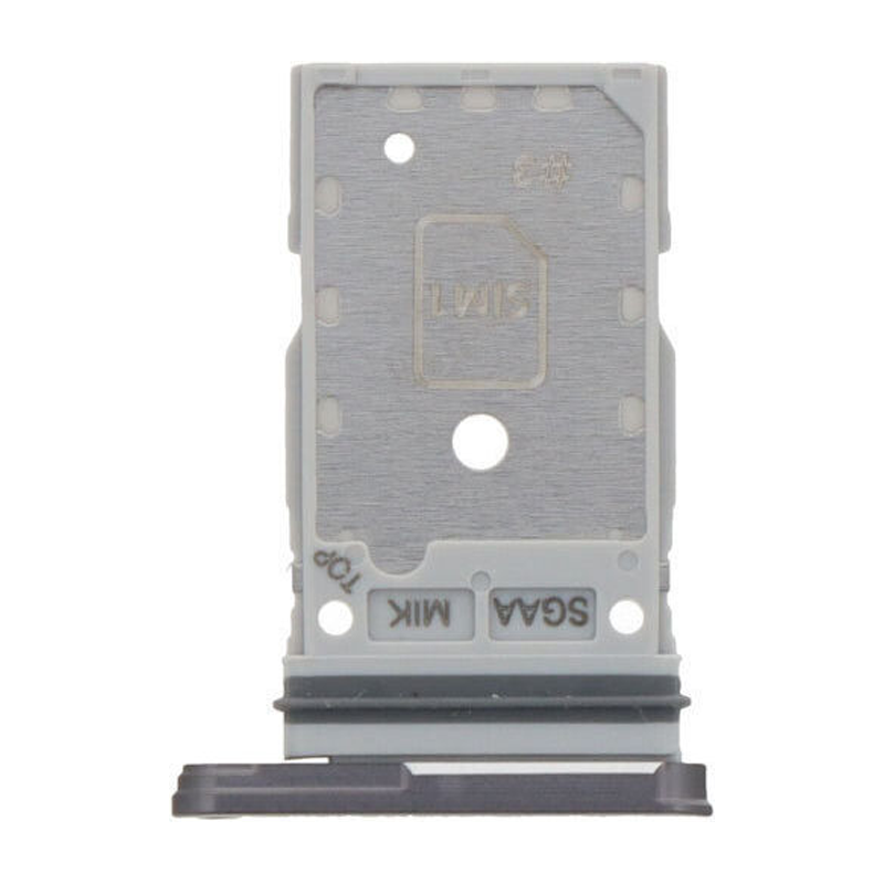 Υποδοχή κάρτας Dual SIM Tray και SD για Samsung Galaxy S23 FE- Χρώμα: Μαύρο