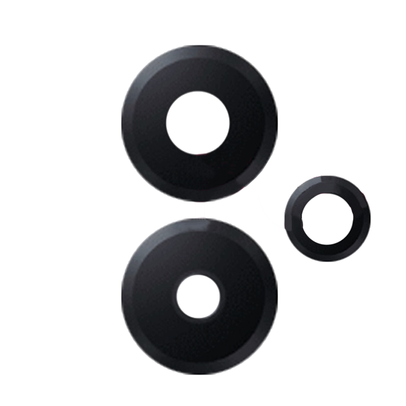 Τζαμάκι κάμερας (Camera Lens) για Xiaomi Redmi 12 - Χρώμα: Μαύρο