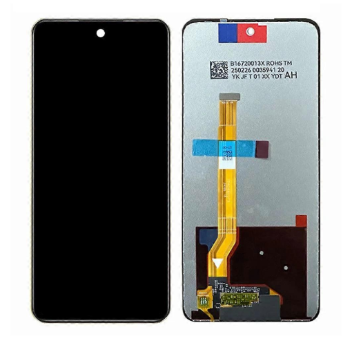 Incell Οθόνη LCD με Μηχανισμό Αφής για Realme C75 4G - Χρώμα: Μαύρο