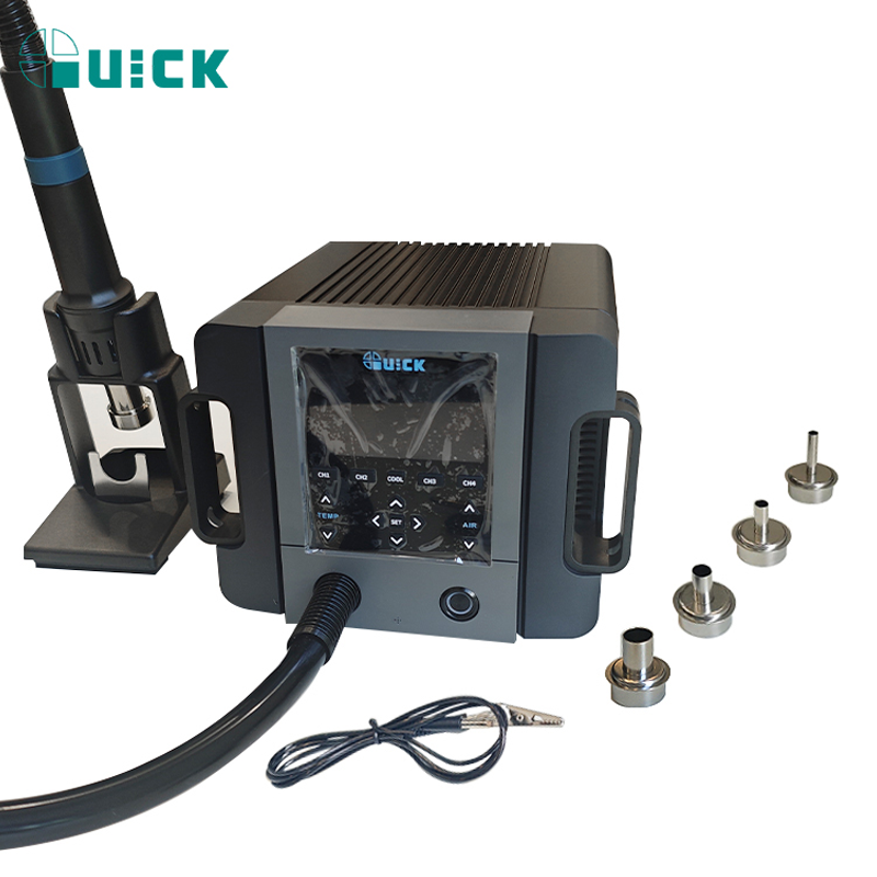 QUICK 861 Pro Smart Σταθμός με Θερμό αέρα αποκόλλησης (Ευρωπαϊκή πρίζα)