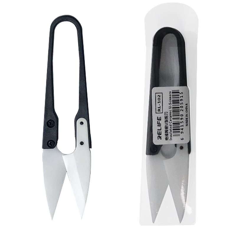 RELIFE RL-102 Ψαλίδι επισκευής κεραμίκο / Insulated Ceramic U-Scissors