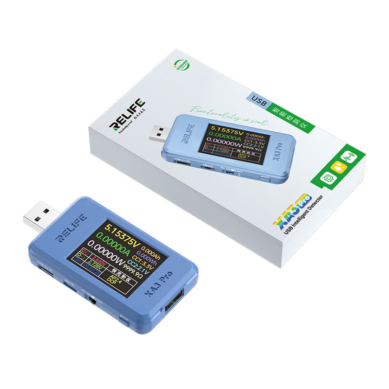 RELIFE XA3 Pro Έξυπνος δοκιμαστής φόρτισης USB Smart Tester
