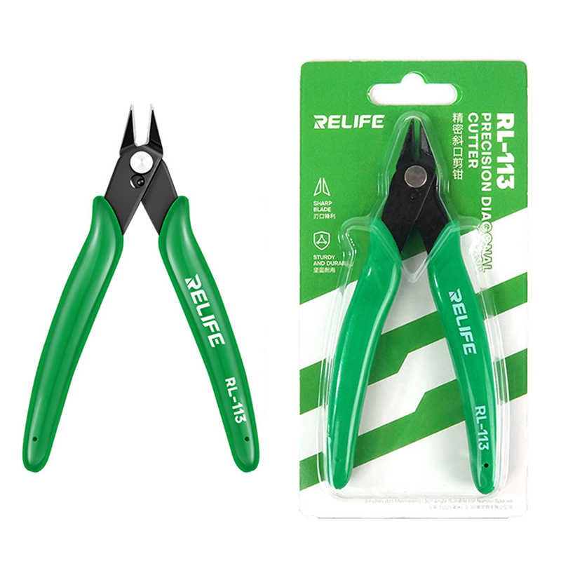 RELIFE RL-113 Διαγώνιες πένσες ακριβείας / Precision Diagonal Pliers