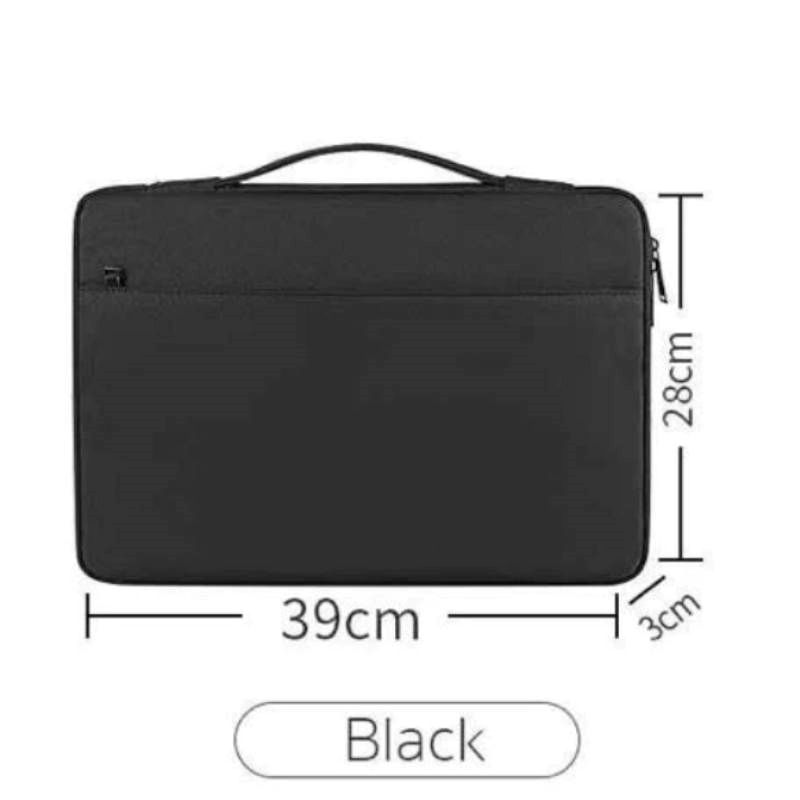 Coteetci 14027-S-BK Τσάντα Notebook Υφασμάτινη εσωτερική τσάντα χειρός για σημειωματάρια (12-14 Inches) - Μαύρο