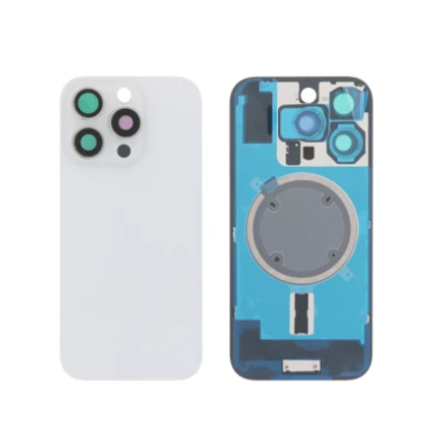 Πισω καπακι Full Back Cover Magsafe Magnet Για iPhone 16 Pro Χρώμα: White Titanium