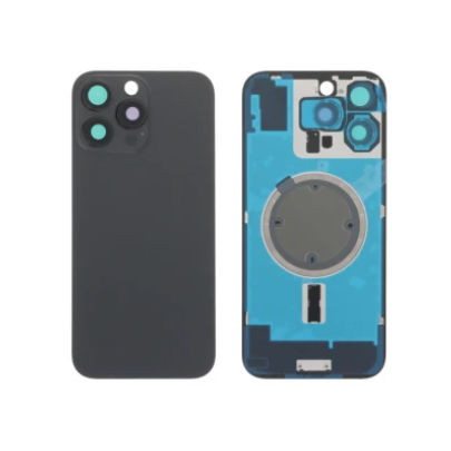 Πισω καπακι Full Back Cover Magsafe Magnet Για iPhone 15 Pro Max Χρώμα: Black Titanium