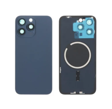Πισω καπακι Full Back Cover Magsafe Magnet Για iPhone 15 Pro Max Χρώμα: Blue Titanium