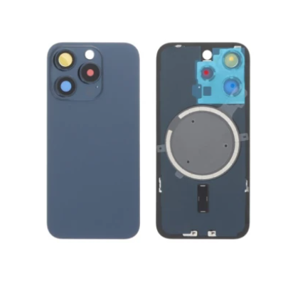 Πισω καπακι Full Back Cover Magsafe Magnet Για iPhone 15 Pro Χρώμα: Blue Titanium