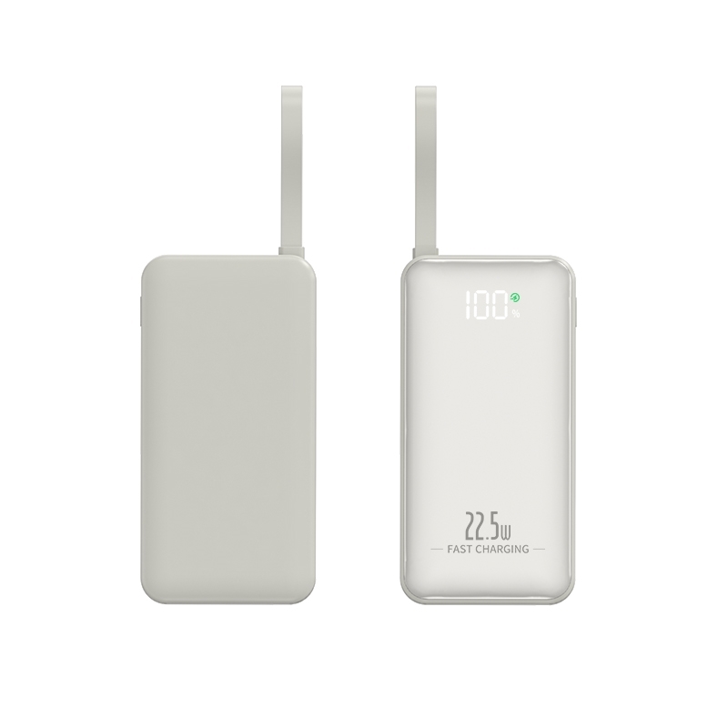 Nine Y369 22.5W Γρήγορη φόρτιση Mini Power Bank 10000 mAh - Χρώμα: Λευκό