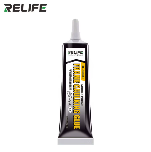 RELIFE RL-035C Κόλλα για πλαίσιο οθόνης κινητού / Frame Caulking Glue 15ml - Χρώμα: Μαύρο