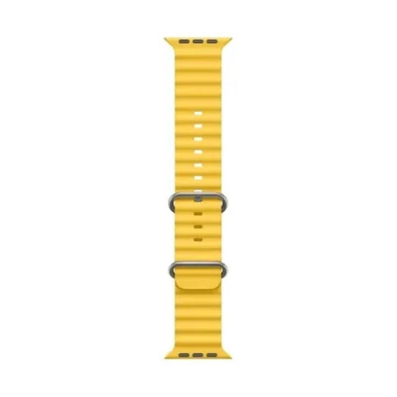 VIDVIE WA01 Λουράκι Σιλικόνης Κίτρινο (Apple Watch 1/2/3/4/5/6/7/8/SE/Ultra. 42/44/45/49mm)