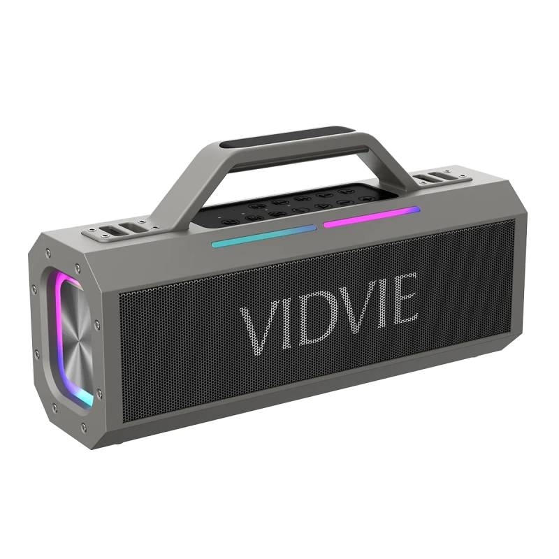 Vidvie 150W Αδιάβροχο Ηχείο Bluetooth Karoke Με δύο μικρόφωνα Και Τηλεχειριστήριο (XL-SP913) - Μαύρο