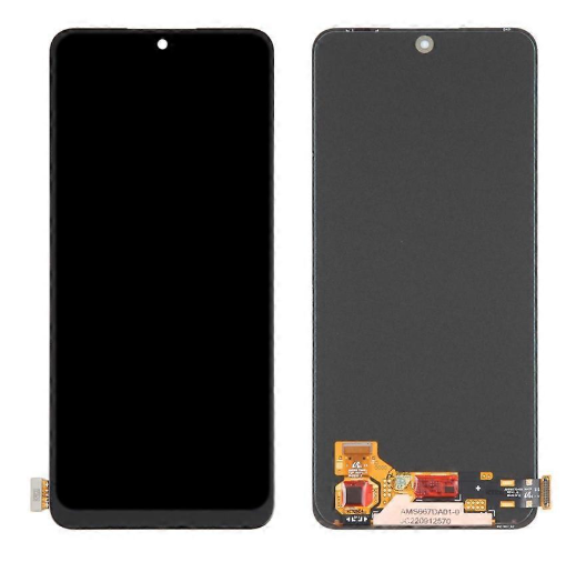 OLED Οθόνη LCD με Μηχανισμό Αφής για Xiaomi Redmi Note 12 PRO 4G - Χρώμα: Μαύρο