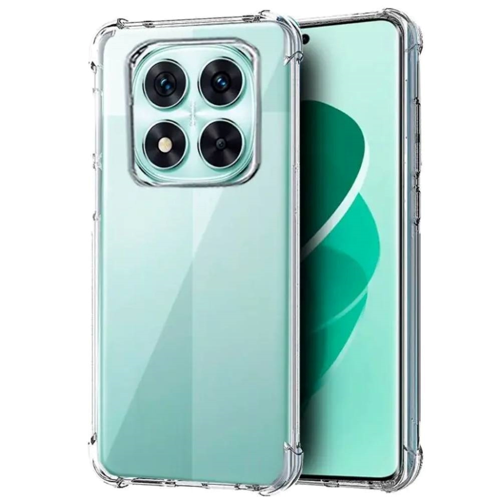 Θήκη Πλάτης Σιλικόνης Anti Shock 1.5mm για Xiaomi Redmi Note 14 Pro 4G - Χρώμα: Διάφανο